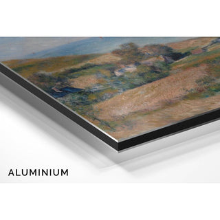 Vue de la côte près de Wargemont en Normandie - Pierre-Auguste Renoir | Reproduction Tableau Décoration murale affiche copie