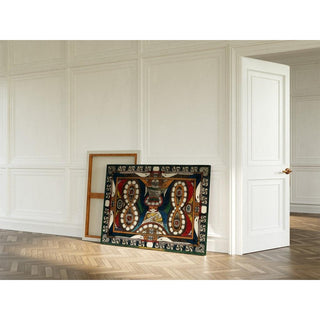 Wand-Uhr-Schlange 1921-22 - Adolf Wölfli | Reproduction Tableau Décoration murale affiche copie