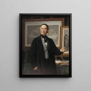 Wilhelm Marstrand - The Art Historian Niels Lauritz Hyen.webp