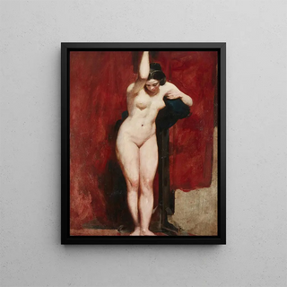 William Etty - Standing Academic Nude.webp