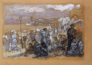 William James Glackens - Afternoon at Coney Island.webp