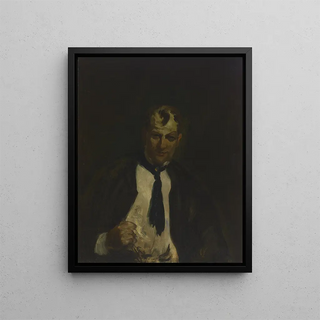 William James Glackens - George Benjamin Luks.webp