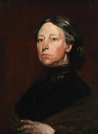 William Orpen - Portrait of Augusta Gregory 18521932 Dramatist and Folklorist.webp