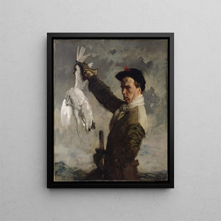 William Orpen - The Dead Ptarmigan a SelfPortrait.webp