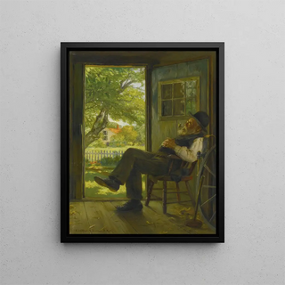 William Verplanck Birney - At His Ease.webp