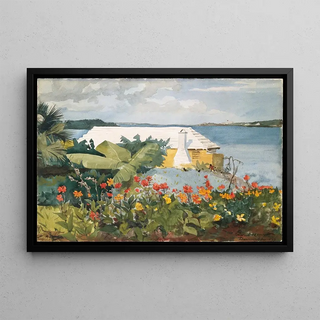 Winslow Homer - Flower Garden and Bungalow Bermuda.webp