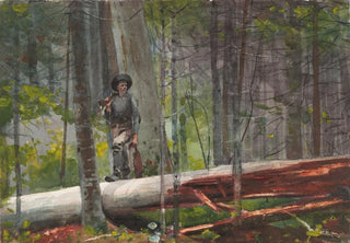 Winslow Homer - Hunter in the Adirondacks.webp