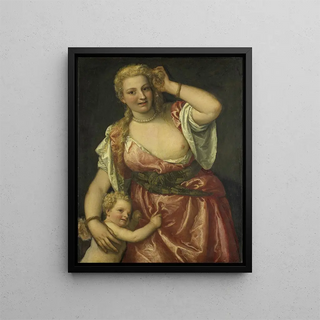 Workshop of Paolo Veronese - Venus and Cupid.webp