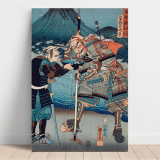 Yamamoto Kansuke Haruyuki - Utagawa Kuniyoshi | Reproduction Tableau Décoration murale affiche copie