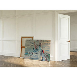 de A bord de la flotte - Raoul Dufy | Reproduction Tableau Décoration murale affiche copie