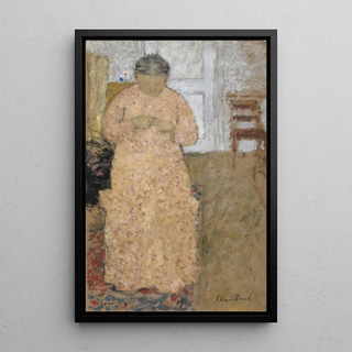 douard Vuillard - Knitting Woman in Pink Dress.webp