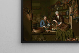 Reproduction | Reproduction Une épicerie - Willem van Mieris
