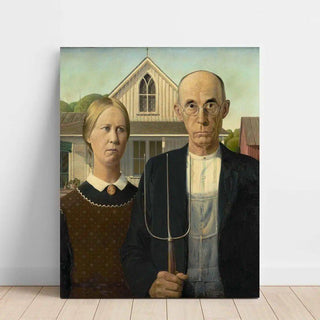 Reproductions tableaux - Grant Wood