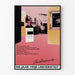 Vintage poster celebrating 100 years of the Free University of Amsterdam