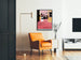 Vintage poster celebrating 100 years of the Free University of Amsterdam