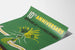 Vintage poster celebrating the 10th anniversary of the Republic of the Philippines