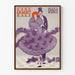 Vintage poster 1980 liefdadigheidsbal art déco