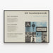 Vintage poster for the 25th Boekenweek, March 26 – April 2 — framed artwork on a wall