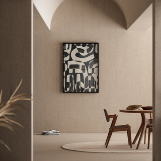 Tableau décoratif design - Courbes Abstraites