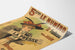 Vintage reclameposter - De pers 2 feuilletons per dag