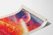 Decoratieve poster 55 Cancri e Lavaplanet - Poster Ruimte en Astronaut