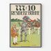 Vintage poster 777:10 Residenz Bühne by Fritz Schönpflug