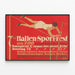 Vintage Poster 7th Hallen-Sport-Fest 1914 Berlin — framed artwork on a wall