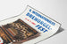 Vintage Poster for the International Barrel Organ Festival Berlin 1987