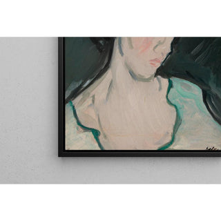 A portrait of a young woman, thought to be Peggy MacRae Samuel - John Peploe | Reproduction Tableau Décoration murale affiche copie