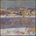 Door de Delaware - Robert Spencer — weergave van het kunstwerk