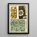 Estampes chinoises pl17 - A F Stoddard Company — ingelijst kunstwerk aan de muur