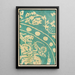 Estampes chinoises pl46 - A F Stoddard Company — ingelijst kunstwerk aan de muur