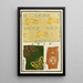 Estampes chinoises pl64 - A F Stoddard Company — ingelijst kunstwerk aan de muur