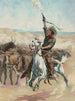 À la tête d'une bousculade - A. W. Elson — weergave van het kunstwerk
