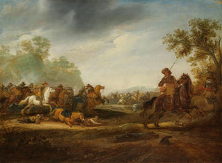 A van Hoef - Cavalry Skirmish.webp
