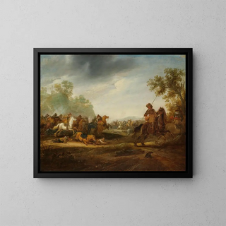 A van Hoef - Cavalry Skirmish.webp