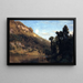 Contreforts du Berkshire, pleine lune sur Meadowbrook - Aaron Draper Shattuck — ingelijst kunstwerk aan de muur