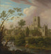 Abdij van Kirkstall, Yorkshire - George Lambert — weergave van het kunstwerk