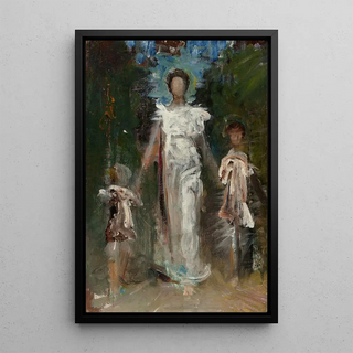 Abbott Handerson Thayer - Preliminary Study for A Virgin.webp
