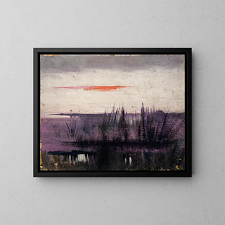 Abbott Handerson Thayer - The Sky Simulated By White Flamingoes Study For Book Concealing Coloration In The Animal Kingdom.webp