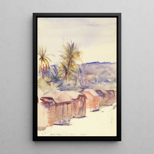 Abbott Handerson Thayer - Village Street Dominica.webp
