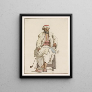 AbrahamLouisRodolphe Ducros - Kadi van de Turkse slaven op Malta.webp