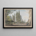 Villa Montalto Negroni - Abraham Louis Rodolphe Ducros — ingelijst kunstwerk aan de muur