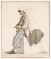 Zoon van de kapitein Eri met een viool - Abraham Louis Rodolphe Ducros — weergave van het kunstwerk