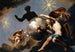 Cosmic Allegory Painting - Abraham Hondius — artwork view