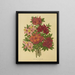 Flore hollandaise et Pomone Pl. 15 - Abraham Jacobus Wendel — framed artwork on a wall