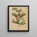 Flore hollandaise et Pomone PL73 - Abraham Jacobus Wendel — framed artwork on a wall