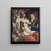 An allegory of lust - Abraham Janssens — framed artwork on a wall