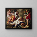 De Vier Elementen - Abraham Janssens — ingelijst kunstwerk aan de muur