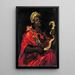 La Sibylle Agrippine - Abraham Janssens — framed artwork on a wall